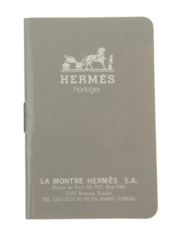 HERMES Medor Watches WhiteDial Plated Gold/leather Quartz Analog display Women main image 10
